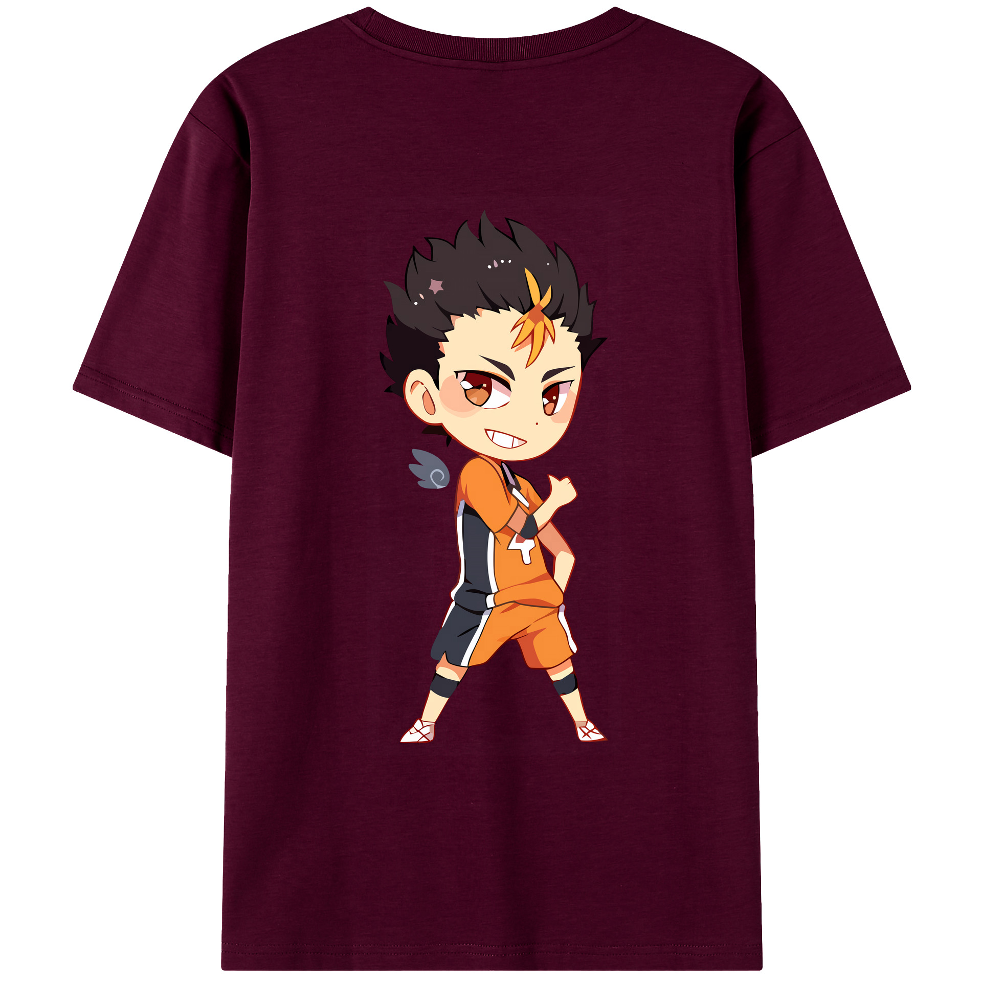 （画像用） ハイキュー!! Haikyu!! レディース半袖Tシャツ(バックプリント)